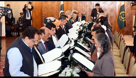 انتشار فهرست کابینه دولت جدید پاکستان