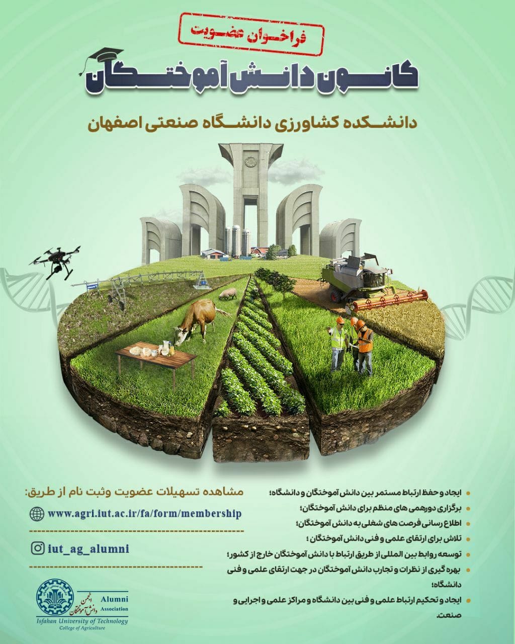 آغاز به کار نخستین انجمن دانش آموختگان کشاورزی