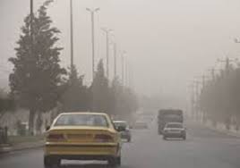 آسمان غبارآلود چهارمحال و بختیاری