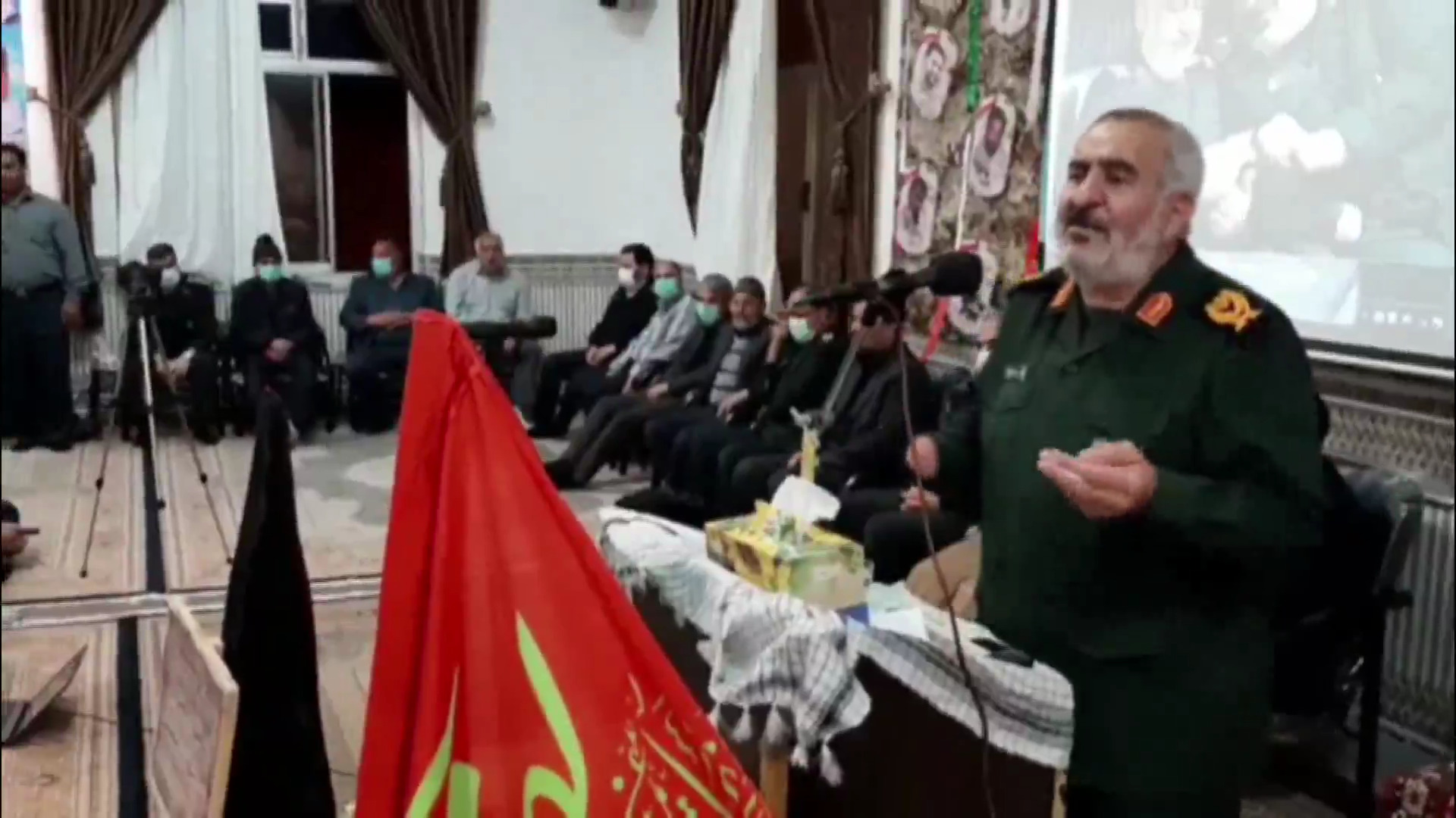 بزرگداشت شهید مدافع حرم در شهرستان مرند