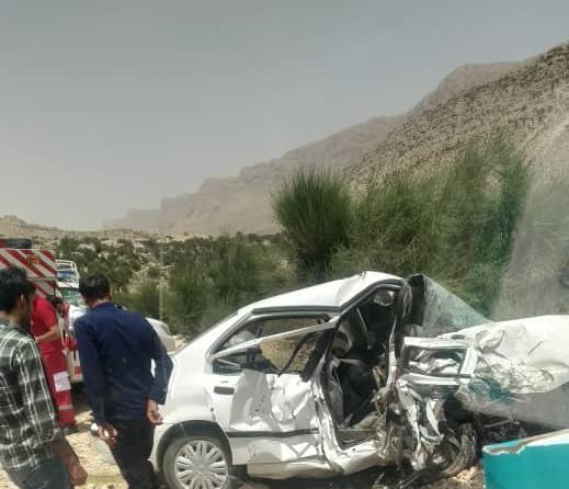 یک کشته و ٣ مصدوم در حادثه رانندگی جهرم