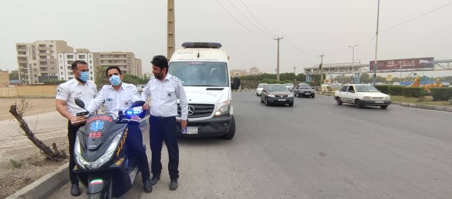 آماده باش تمامی نیروهای اورژانس اهواز