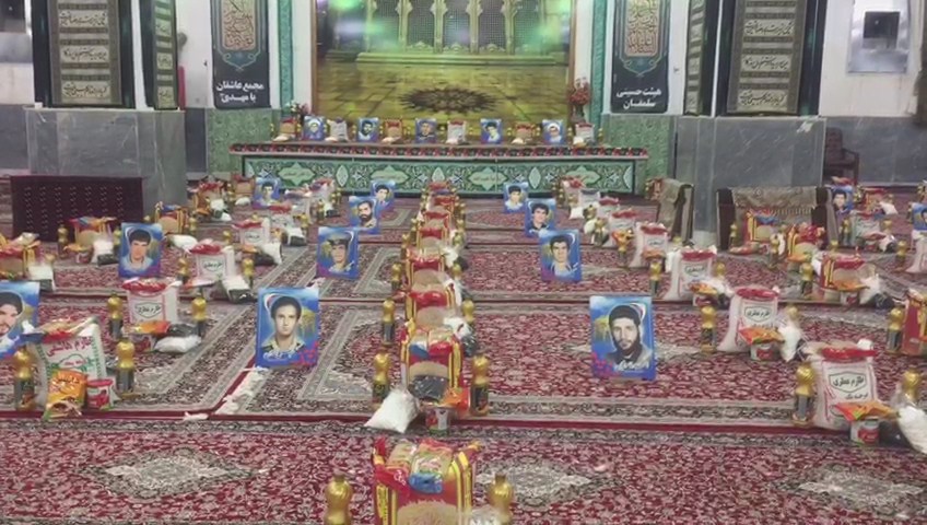 توزیع ۱۶۵ بسته معیشتی ویژه ماه رمضان در آران و بیدگل