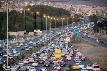 افزایش ۵.۹ درصدی تردد در محورهای برون شهری