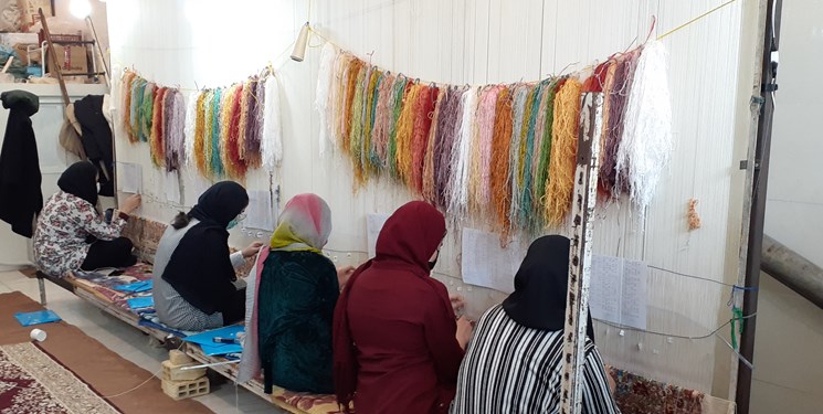 تولید ۴۳ هزار مترمربع فرش دستبافت در استان همدان