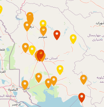 افزایش آلودگی هوا در شهرهای خوزستان