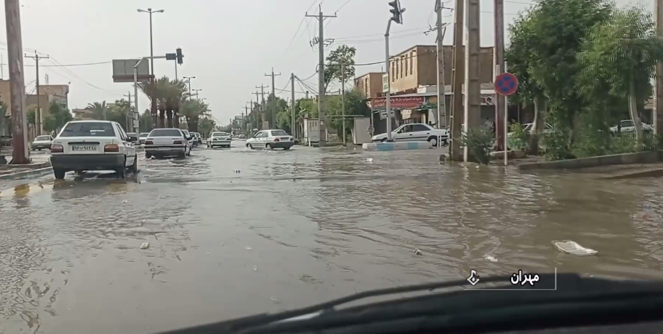 خسارت ۷۰ درصدی به مزارع گندم مهران در فصل برداشت