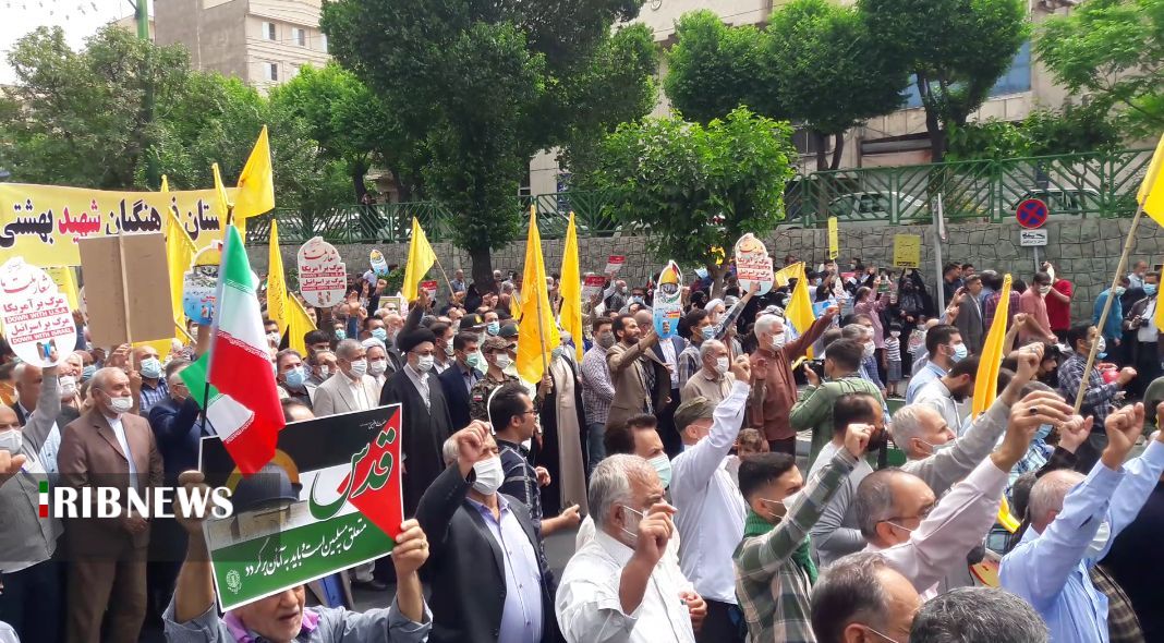 مراسم راهپیمایی روز جهانی قدس در شهرری