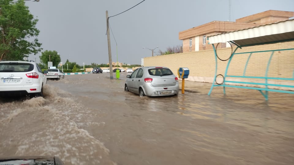 بارانی که یزدیها را غافلگیر کرد