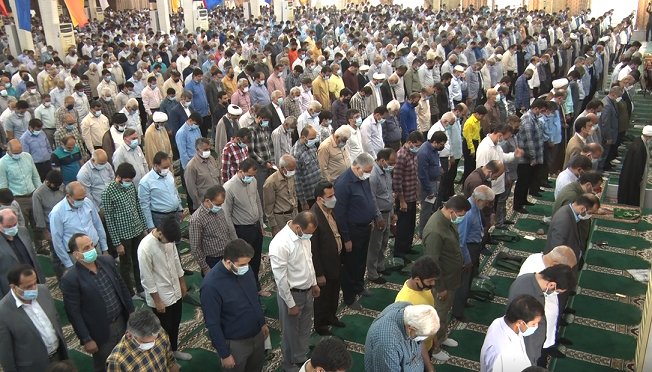 برپایی نماز عید سعید فطر در استان بوشهر
