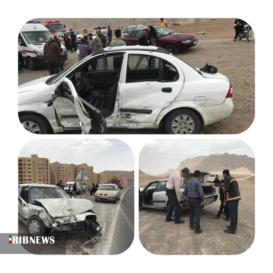 تصادفی با چهار مصدوم در خمینی شهر