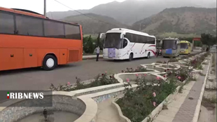 حضور کاروان رهیان نور لرستان در مناطق جنگی غرب کشور