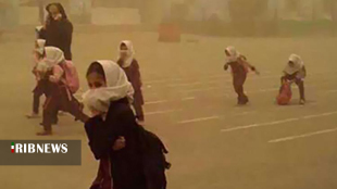 آلودگی هوا و تعطیلی مدارس لرستان