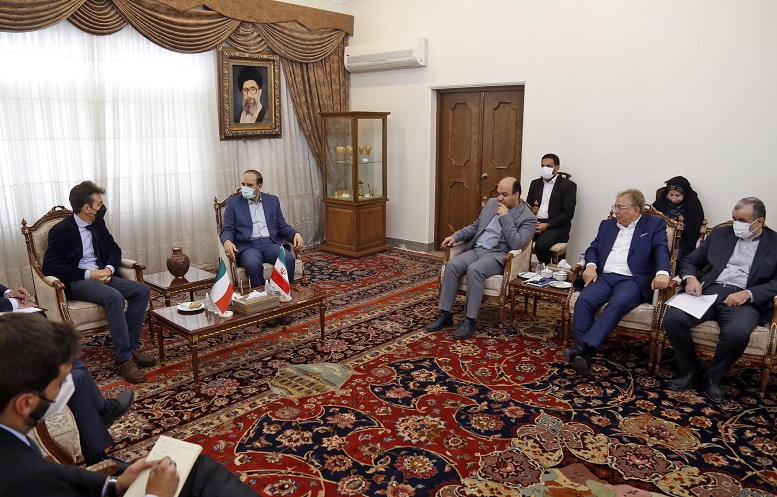 علاقه‌مندی ایتالیا برای توسعه روابط تجاری با ایران