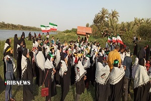 اجرای سرود سلام فرمانده در آبادان