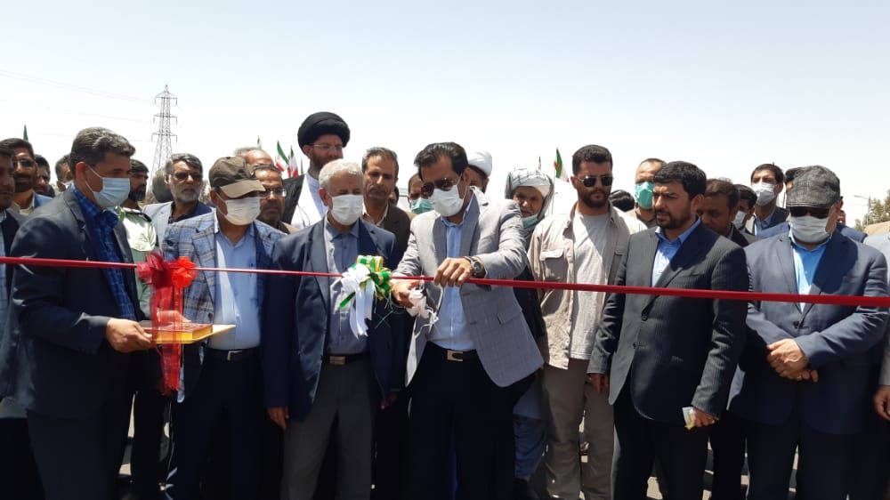 بهره برداری از پل نهراب در محور مواصلاتی زابل- زاهدان