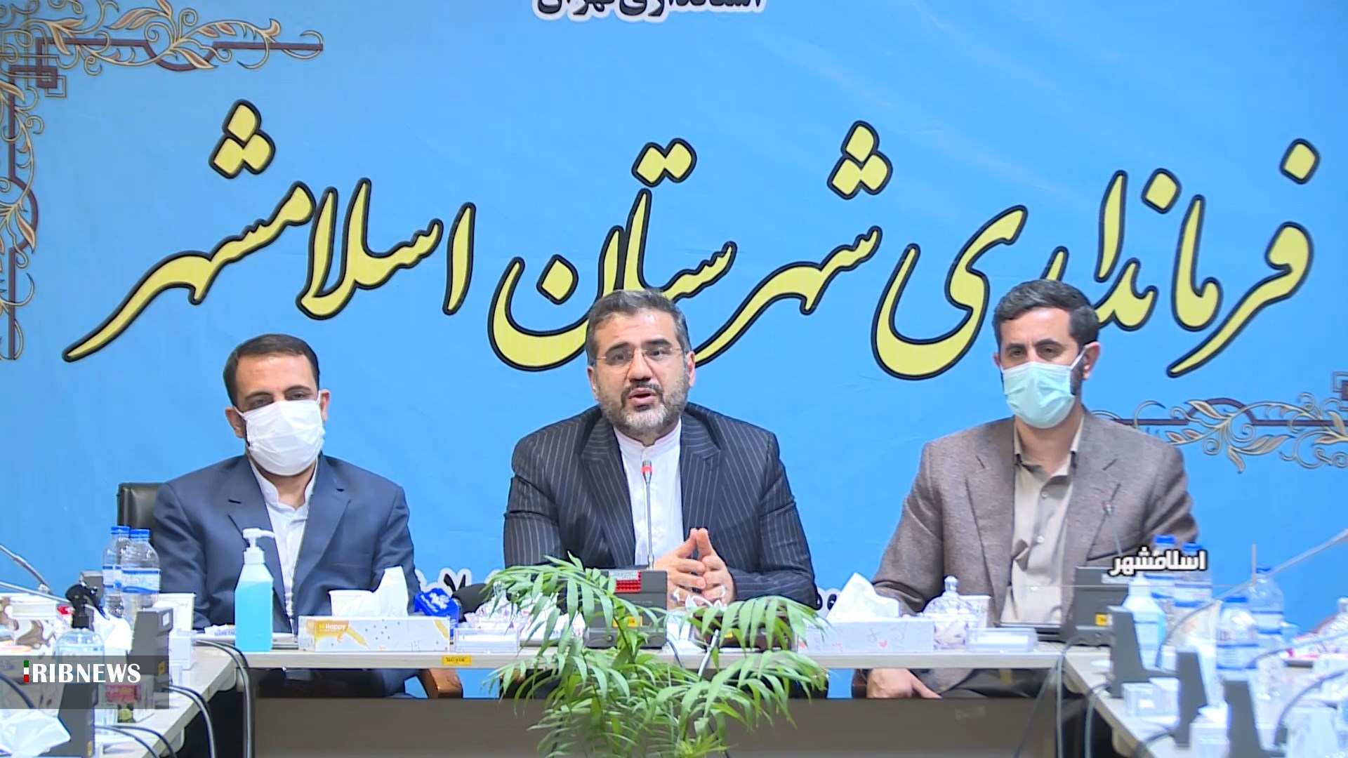 بازدید وزیر فرهنگ و ارشاد اسلامی ازمراکز فرهنگی و هنری اسلامشهر