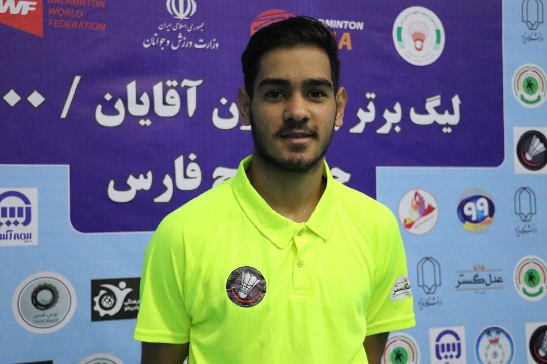 بدمینتون باز سیستان وبلوچستان نائب قهرمان مسابقات انتخابی تیم ملی