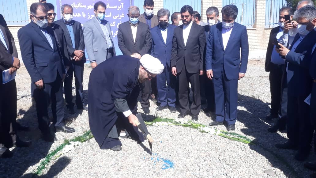 آغاز طرح آبرسانی به شهرستان های غرب البرز