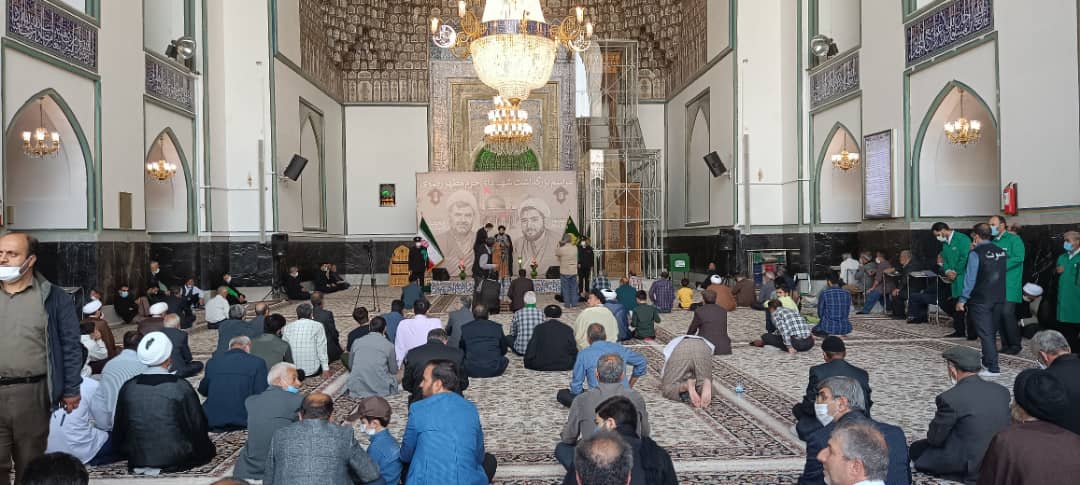 برگزاری مراسم اربعین شهدای ماه رمضان حرم رضوی