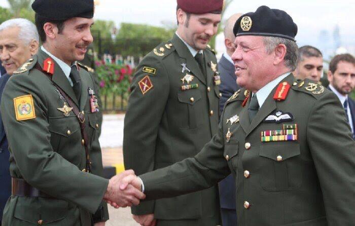 شاه اردن برادرش را زندانى کرد