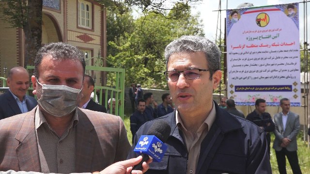 بهره برداری از طرح رینگ برق در منطقه کوهستانی چمستان