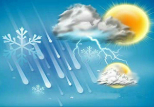 آسمان مازندران سه روز پایانی هفته ابری و بارانی
