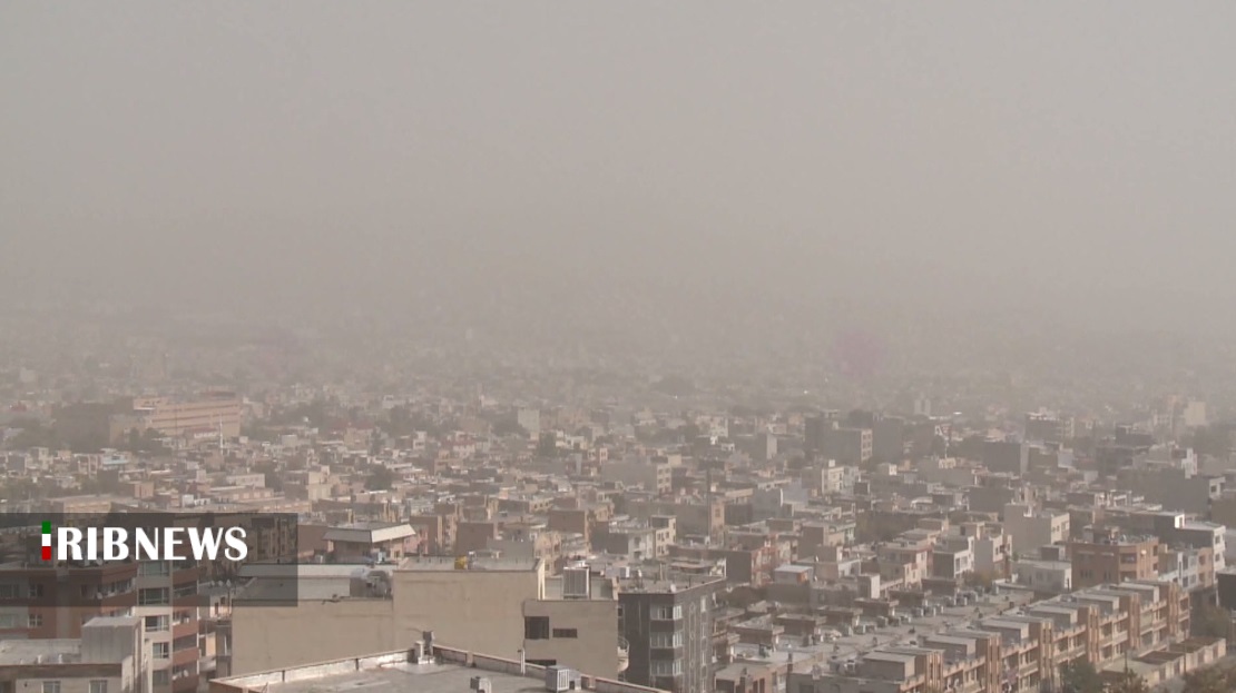 خیمه ریزگردها بر آسمان کردستان