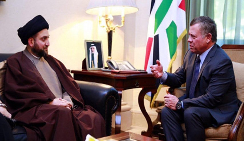 ديدار عمار حکيم با عبدالله دوم