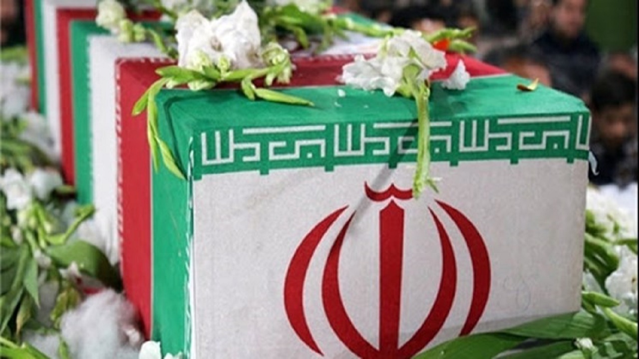 وداع علوی تباران با پیکر ۸ آلاله خوشنام دوران دفاع مقدس