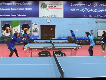 اردوی تیم تنیس روی میز دختران