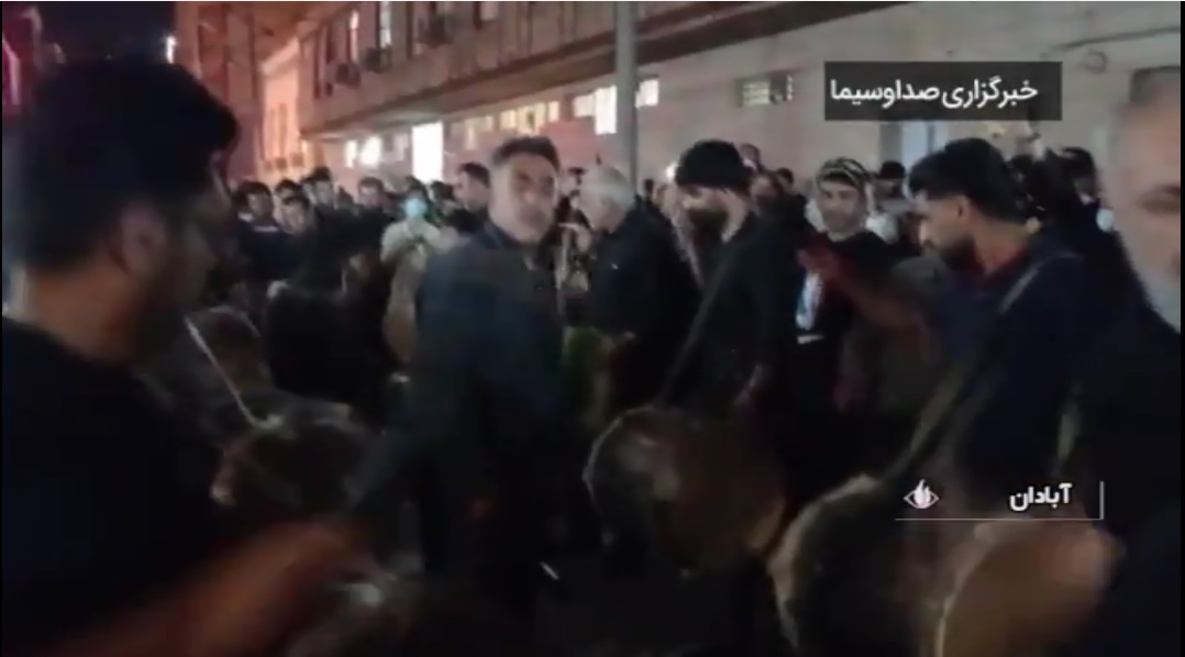 عزاداری مردم آبادان در پی حادثه ریزش ساختمان متروپل