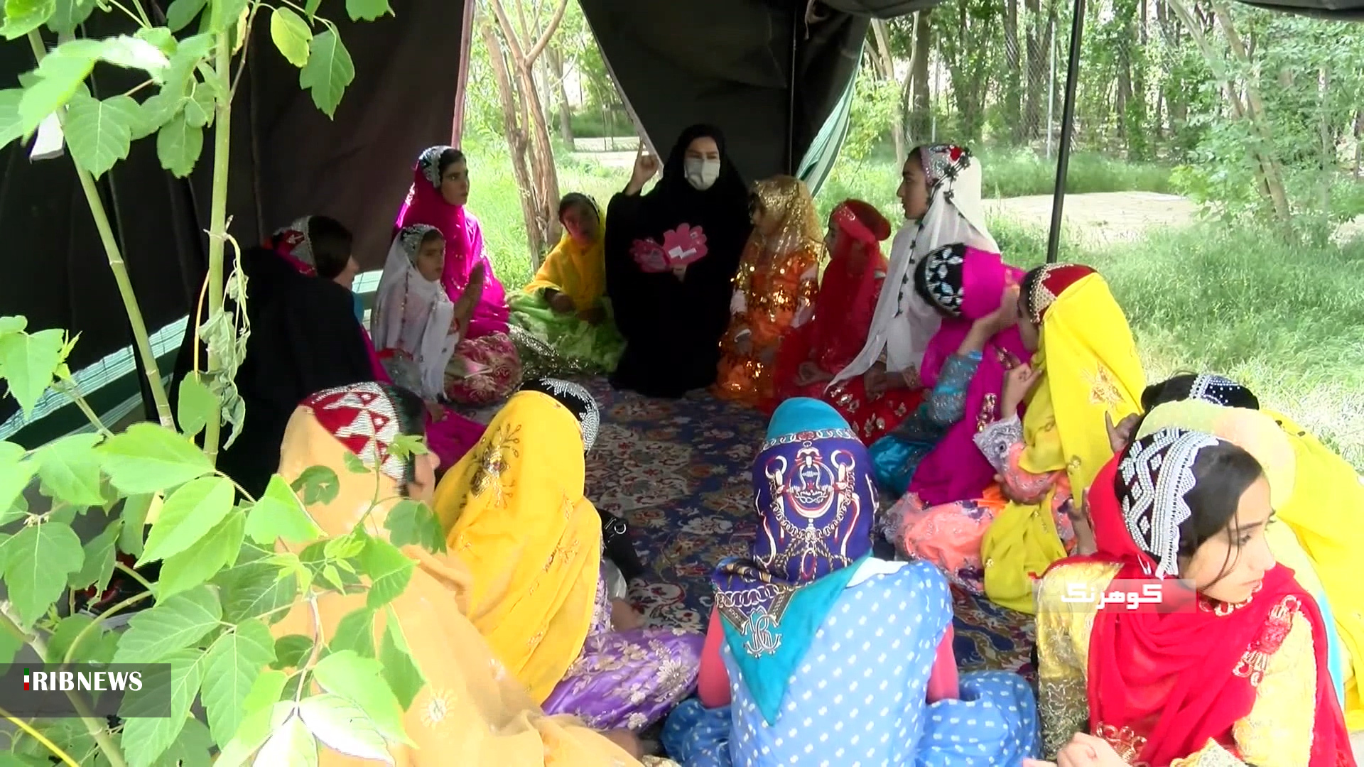 شرکت ۵۰ دانش اموز عشایری چهارمحال و بختیاری در نخستین اردوی جهادی فیلم