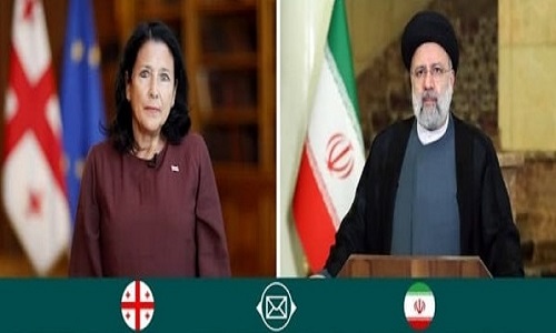 پیام تبریک سید ابراهیم رئیسی به رئیس جمهور و مردم گرجستان