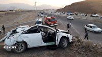 یک کشته در حادثه واژگونی خودرو در محور مشهد اردهال- کاشان