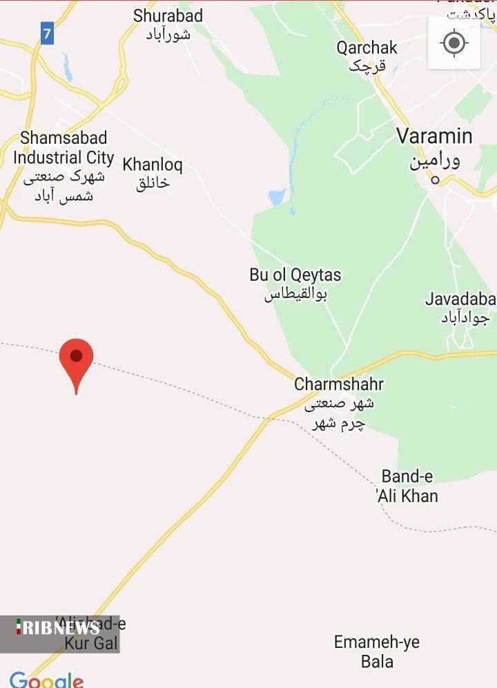 فرماندار شهرستان ری: زمین لرزه امروز در بخش فشافویه فاقد هرگونه خسارت بوده است