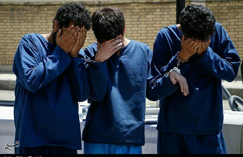 انهدام باند سارقان مسلح در اهواز فیلم