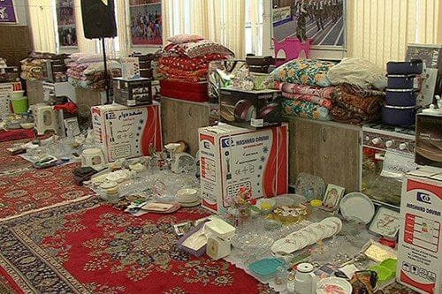 اهدای ۱۹ سری جهیزیه به نوعروسان جویباری