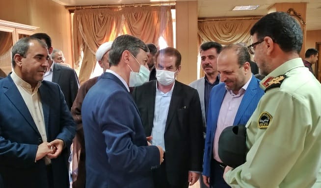 ورود رئیس بنیاد مستضعفان انقلاب اسلامی به کهگیلویه و بویر احمد