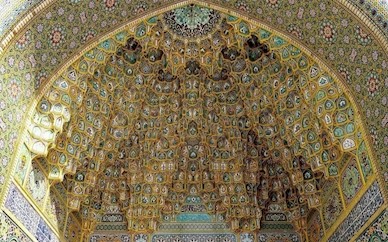 تخریب کاشی‌های حرم حضرت معصومه (س) صحت ندارد