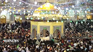 لرستان غرق سور و شادی میلاد ثامن الحجج