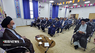 دیدار کارکنان جهاد کشاورزی با امام جمعه خرم آباد