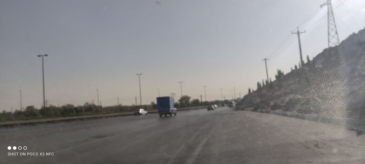 اراک همچنان در محاصره ریزگردها