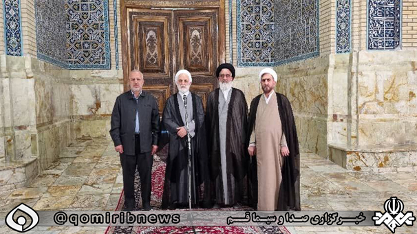 رئیس قوه قضائیه دقایقی قبل وارد قم شد