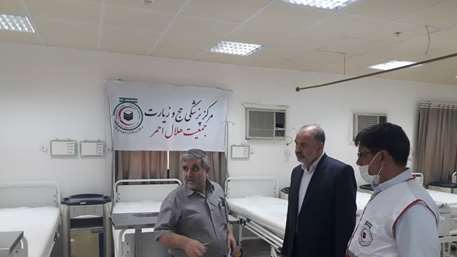 قدردانی رئیس ستاد حج و زیارت در مکه مکرمه از تلاشهای هلالاحمر