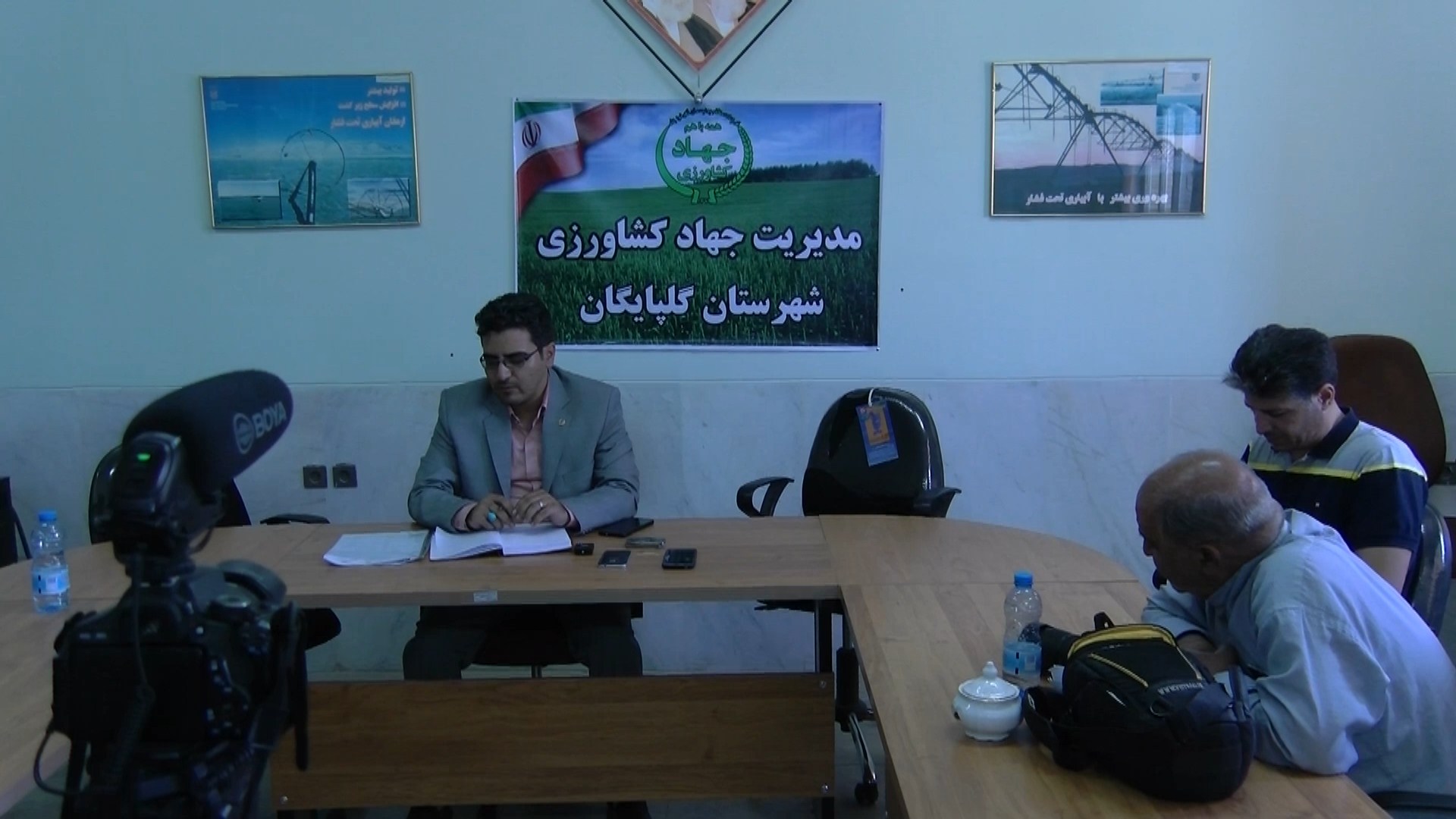 رها شدن ۱۰ هزار هکتار از اراضی زراعی شهرستان گلپایگان
