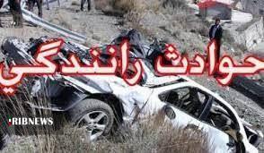 واژگونی پراید در همدان یک کشته و یک مجروح برجا گذاشت