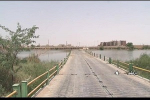 روستاییان خرمشهری در انتظار تعمیر شدن پل منیخ