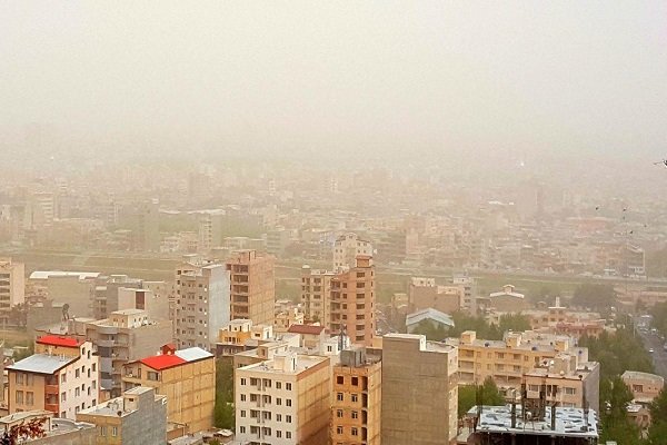 هوای شیراز در وضعیت ناسالم برای گروه‌های حساس
