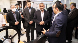 حضور رئیس کل دادگستری استان تهران در شرکت دانش بنیان